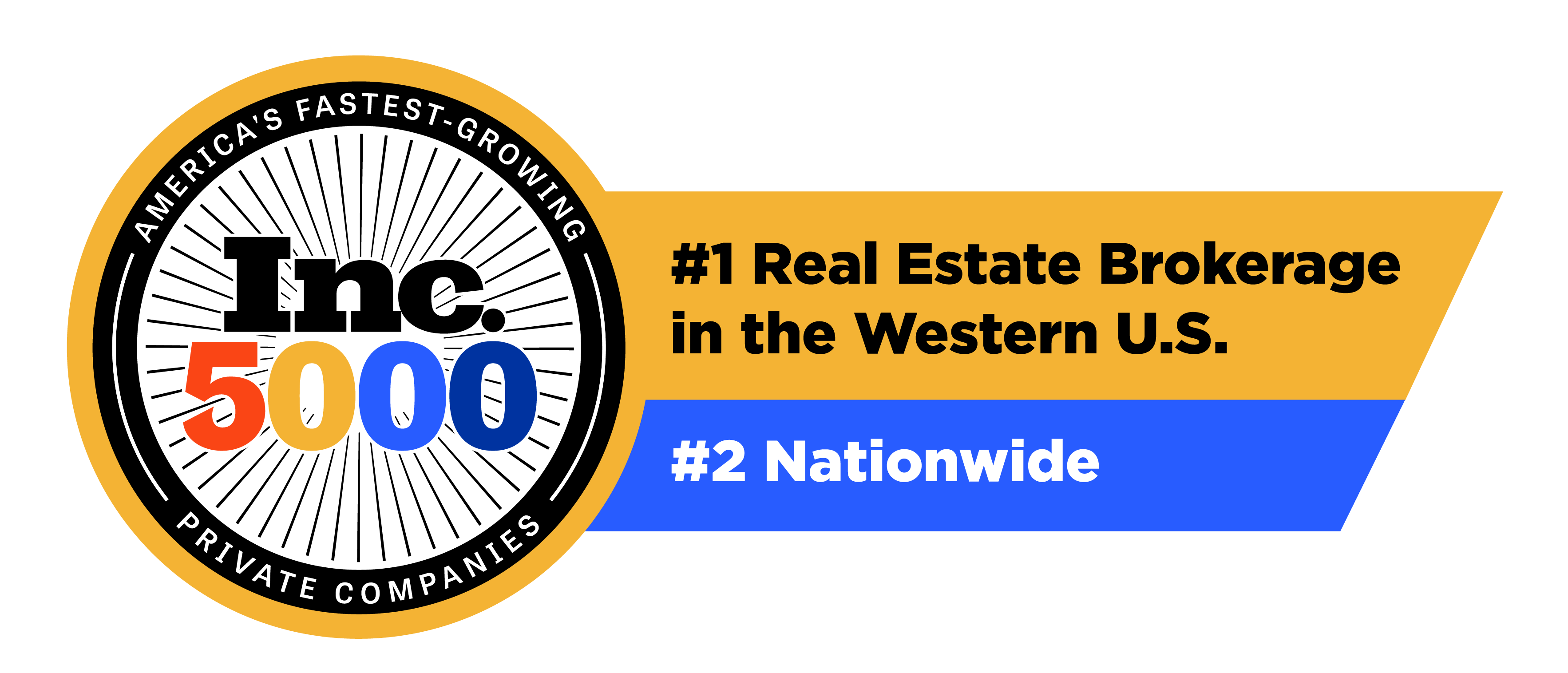 Inc 5000 Nationwide Gold Logo